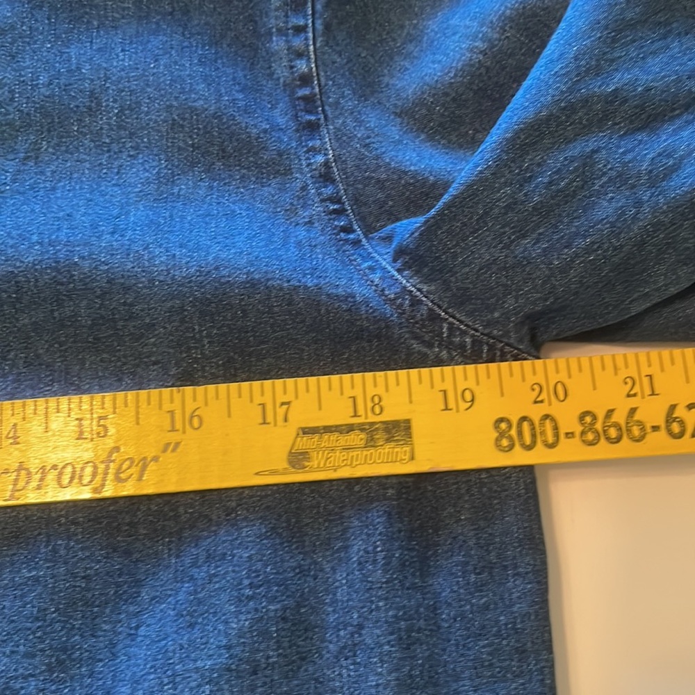 Talbots Button Down Jean Jacket Size Sp - image 7